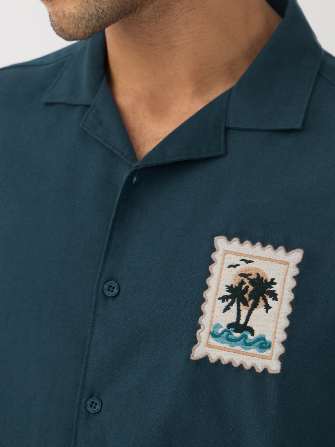 The Souled Store Beach Vibes Men and Boys Short Sleeve Cuban